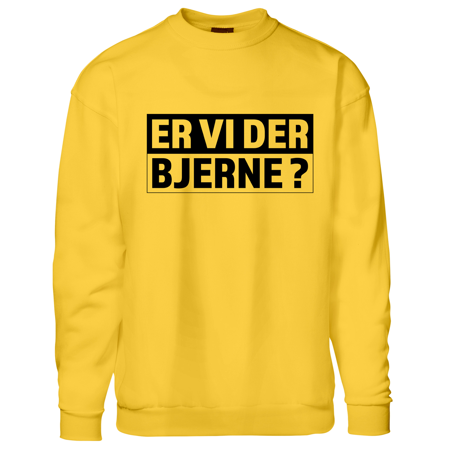 Er vi der Bjerne? - Sweatshirt