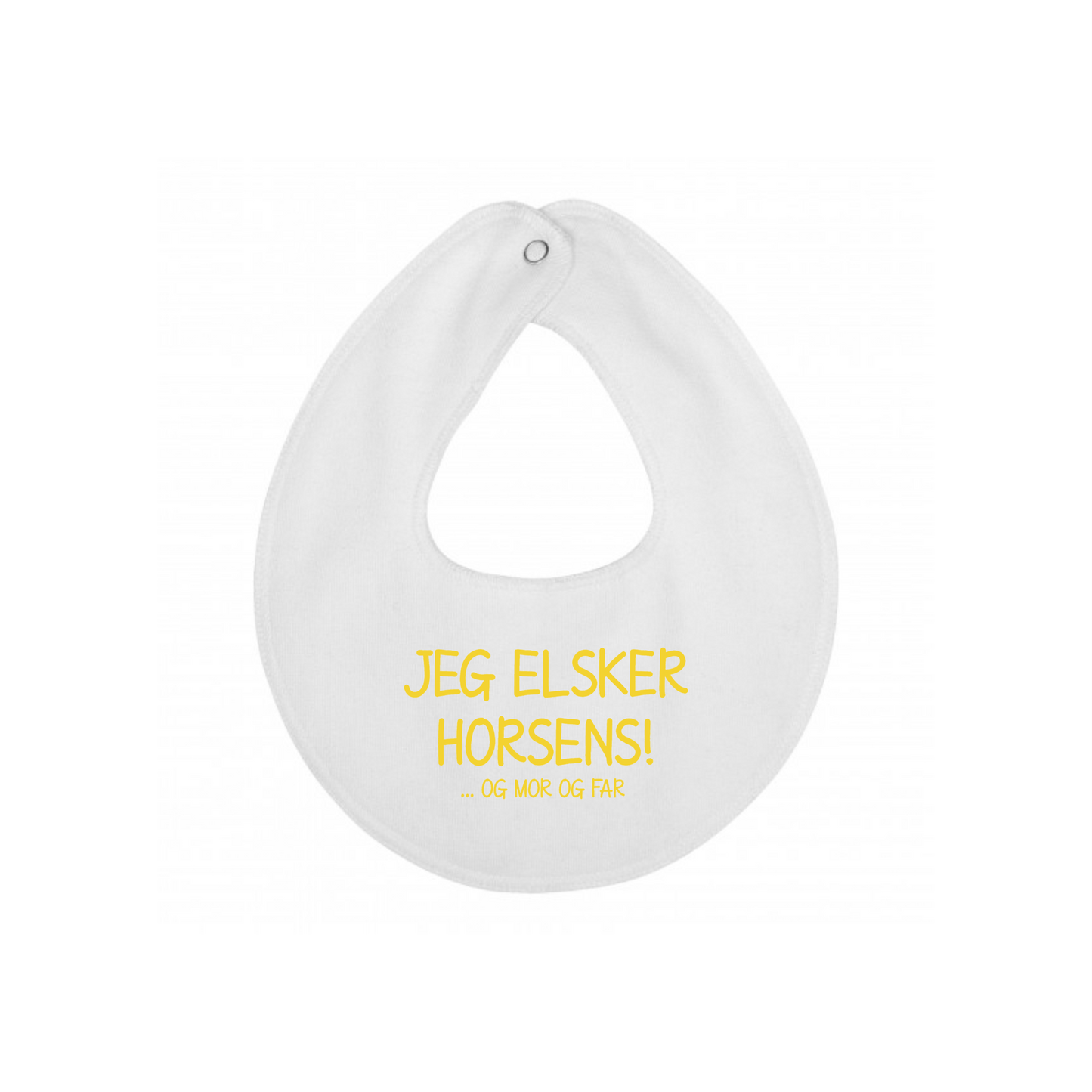 Jeg elsker horsens - baby hagesmæk